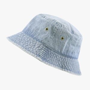Light Blue Denim Bucket Hat - TheHatDepot